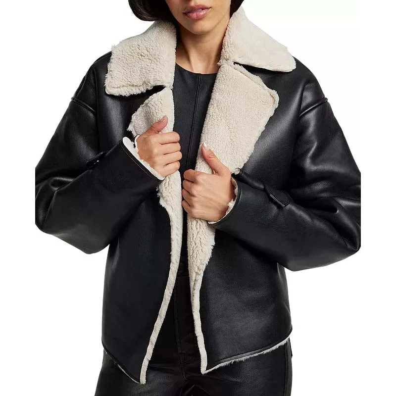 Genuine High Quality Of B3 Bomber Shearling Leather Jacket