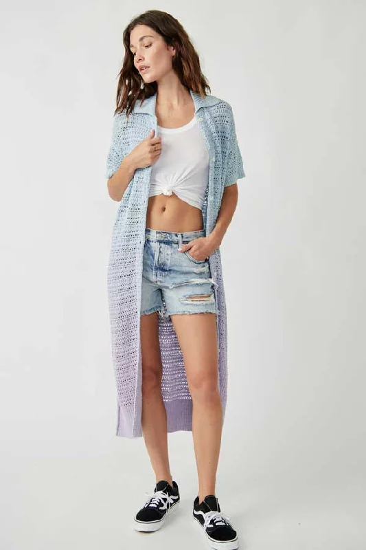 Free People Care Alicia Crochet Cardigan