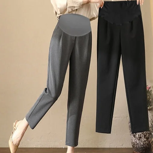 NiDELL: Pregnant Women’s Elegant Wide Leg Long pants for Autumn