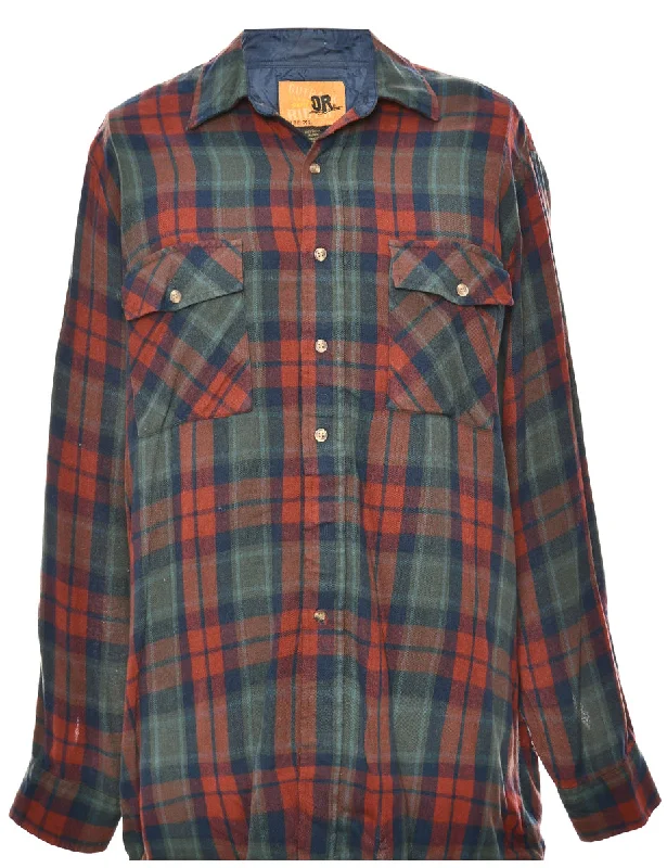 Multi-Colour Checked Shirt - XL